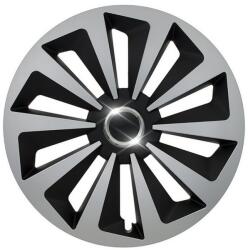 COMPASS Fox Ring Silver/black 14 (32510)