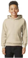 Gildan Gyermekek/gyerekek Softstyle Plain Fleece Midweight kapucnis pulóver L bézs