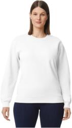 Gildan Unisex felnőtt Softstyle Midweight Crew Neck Fleece felső 4XL fehér