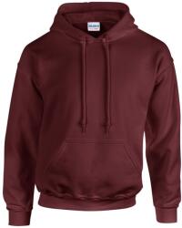 Gildan Unisex felnőtt nehéz keverék kapucnis pulóver 2XL barna|bordó|vörös