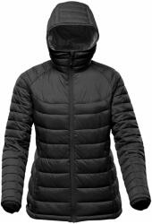 STORMTECH Női Stavanger Thermal bélelt kabát S fekete|szürke
