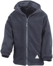 Result Gyermekek / Gyermekek megfordítható Storm Stuff Anti Pilling Fleece vízálló 11/12 EVES kék|szürke