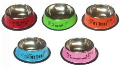  Castron inox antiderapant color 30 cm