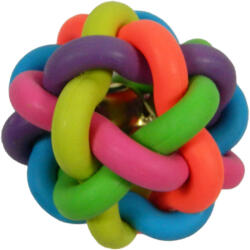  Jucarie minge impletita & clopotel 6 cm