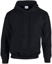 Gildan Unisex felnőtt nehéz keverék kapucnis pulóver S fekete