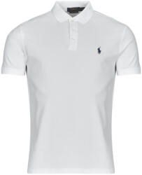 Ralph Lauren Tricou Polo mânecă scurtă Bărbați POLO AJUSTE SLIM FIT EN COTON STRETCH MESH Polo Ralph Lauren Alb EU L