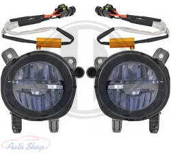  BMW 1 sorozat F20, F21, 2 sorozat F45, F23, F22, F46, 3 sorozat F30, F35, F80, F34, F31, 4 sorozat F33, F83, F32, F82, F36 LED Füst Ködlámpa szett ködlámpák Lámpa alkatrész