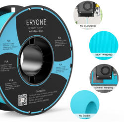  Eryone Matt PLA filament - Aqua Kék (B0112037)