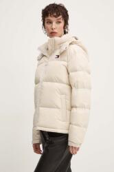 Tommy Jeans pehelydzseki női, bézs, téli, oversize, DW0DW18610 - bézs L - answear - 107 990 Ft