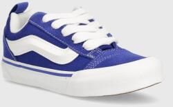 Vans gyerek velúr tornacipő Knu Skool sötétkék - kék 31