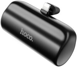 hoco. powerbank 5 000 mAh beépített Lightning csatlakozóval 2A J106 fekete