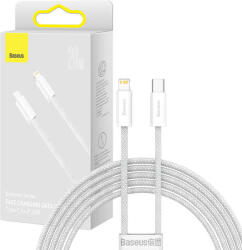 Baseus Dynamic Series USB-C-Lightning kábel, 20 W, 2 m (fehér) - smartdiszkont