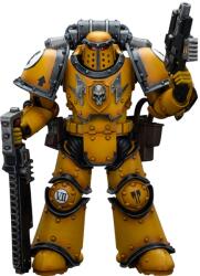 JOY TOY Figurină de acțiune Joy Toy Games: Warhammer The Horus Heresy - Despoiler with Chainsword (Legion MKIII Despoiler Squad) (Imperial Fists), 12 cm (JT9091)