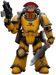 JOY TOY Figurină de acțiune Joy Toy Games: Warhammer The Horus Heresy - Sergeant with Power Sword (Legion MKIII Tactical Squad) (Imperial Fists), 12 cm (JT9046)