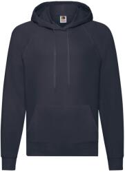 Fruit of the Loom Férfi könnyű pulóver kapucnis pulóver 2XL kék