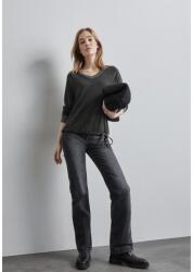 Street One OTLT Ing - v-neck shirt w. shiny cuff