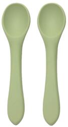 Lorelli Силиконови лъжички Lorelli - Natural, 2 броя, Fresh Green (10230690004) - baby
