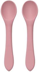 Lorelli Силиконови лъжички Lorelli - Natural, 2 броя, Deep Pink (10230690002) - baby
