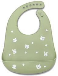 Lorelli Силиконов лигавник с джоб Lorelli - Natural, Fresh Green (10230670004) - ozone