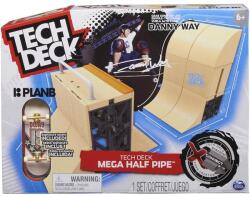 Spin Master Set Tech Deck Rampa Mega Half Pipe Figurina