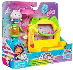 Gabby's Dollhouse Set de joaca Gabbys Dollhouse, Balconul decorat, Petrecerea cu smoothie a lui Cakey Figurina