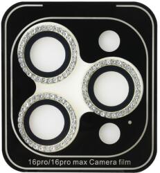 Guess Apple iPhone 16 Pro / Pro Max Guess Glitter lencsevédő (Arany) - GUCL163SGGD