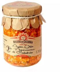 Delizie di Calabria Sos cu Usturoi, Ardei Iute si Ulei de Masline, Delizie di Calabria, 130 g