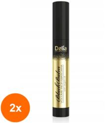 Delia Set 2 x Mascara Delia, Ulei de Argan, Black Balm Volume (ROC-2xDEM000834)