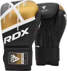 RDX SPORTS Boxkesztyű RDX BGR-F7 10 OZ fehér|fekete|sárga