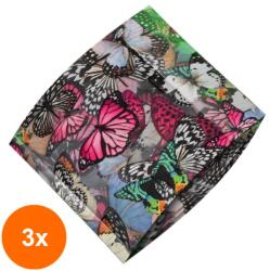 Luxorise Set 3 x Folie de Transfer Unghii Luxorise 419 Butterfly