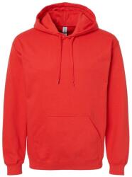 Gildan Unisex felnőtt Softstyle Fleece közepes súlyú kapucnis pulóver M vörös