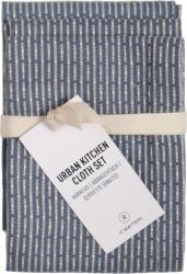 The Organic Company Lavete mari de bucătărie Urban 18 x 35 cm gri albastru 3 buc (1164-511)