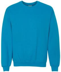 Gildan Unisex felnőtt felnőtt nehéz keverék Crew nyakú pulóver XL kék|szürke
