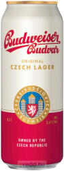 Budweiser 0, 5L Dobozos Sör (DRS)*