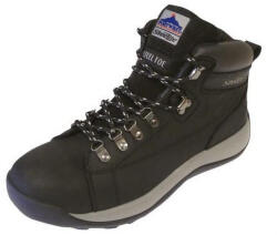 Portwest FW31 - Steelite Mid Cut nubuk munkavédelmi bakancs SB, fekete (PW-FW31BKR42)