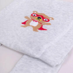  Yo! Club pamut harisnyanadrág fiú (56-62) - szürke/szuperhős maci