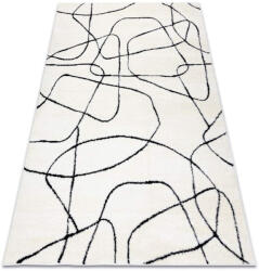 DW Covor abstract bej-negru Morty II Dimensiuni: 160x220 cm Covor