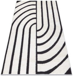 DW Covor geometric bej-negru Morty Dimensiuni: 80x150 cm Covor