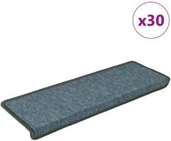 vidaXL 30 db zöld lépcsőszőnyeg 65 x 21 x 4 cm (3365773)