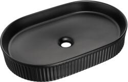Comad Beyond lavoar 56x36 cm ovale de blat negru mat BEYOND 3 BLACK ( E-6531 ) (BEYOND3BLACKE6531)