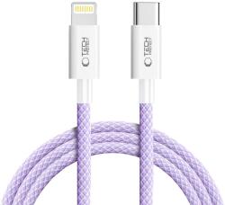 Tech-Protect Кабел за зареждане 200см с USB-C / LIghtning и PD 27W / 3A от Tech-Protect Ultraboost Lite - Mauve (5906302380961)
