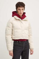 Tommy Jeans rövid kabát női, bézs, téli, DW0DW18292 - bézs M