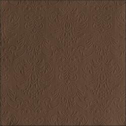 Ambiente Elegance nature lion dombornyomott papírszalvéta 33x33cm, 15db-os - szep-otthon