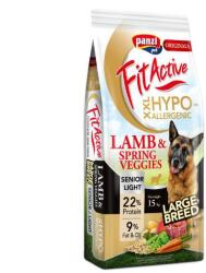 FitActive ORIGINALS SENIOR/LIGHT Nagytestű Hipoallergén Lamb&Spring; Veggies 15kg (315720)