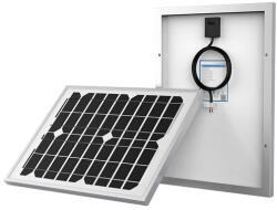 Epsolar M-30w Monocristalină Panou Fotovoltaic 30W 12V 380x450x17mm (06.01.0120)