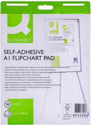Q-CONNECT Flipchart blokk, öntapadós, Q-Connect KF37003 (KF37003)