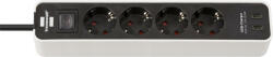 brennenstuhl 4 Plug + 2 USB 1,5 m (1153240126)