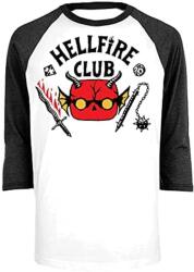 Funko POP! Tee: Stranger Things - Hellfire Club 3/4 ujjú póló (M) (FU74193)