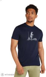icebreaker jégtörő M Mer 150 Tech Lite SS ing, éjfél (XL)