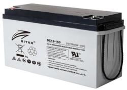 Ritar Оловна AGM батерия RITAR (DC12-150), 12V, 150Ah, F12/M8, За соларни системи (RITAR-DC12-150) - zettabytex